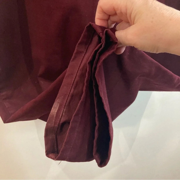 BRAX Sz 42 x 34 Cooper Regular Maroon Burgundy Comfort Slim  Leg Jeans Pants - Picture 8 of 12